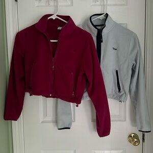 Bundle of 2: TNA crop fleece